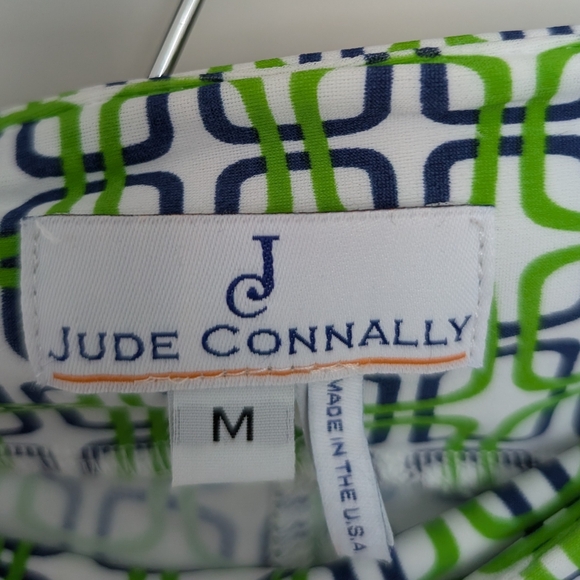 Jude Connally Skort Skirt Womens Medium Geometric Print Stretch Pull On Morgan - Picture 3 of 9